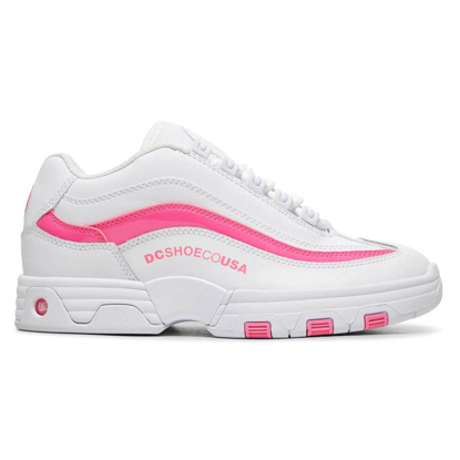 DC LEGACY LITE W WHT/HOT PINK 8