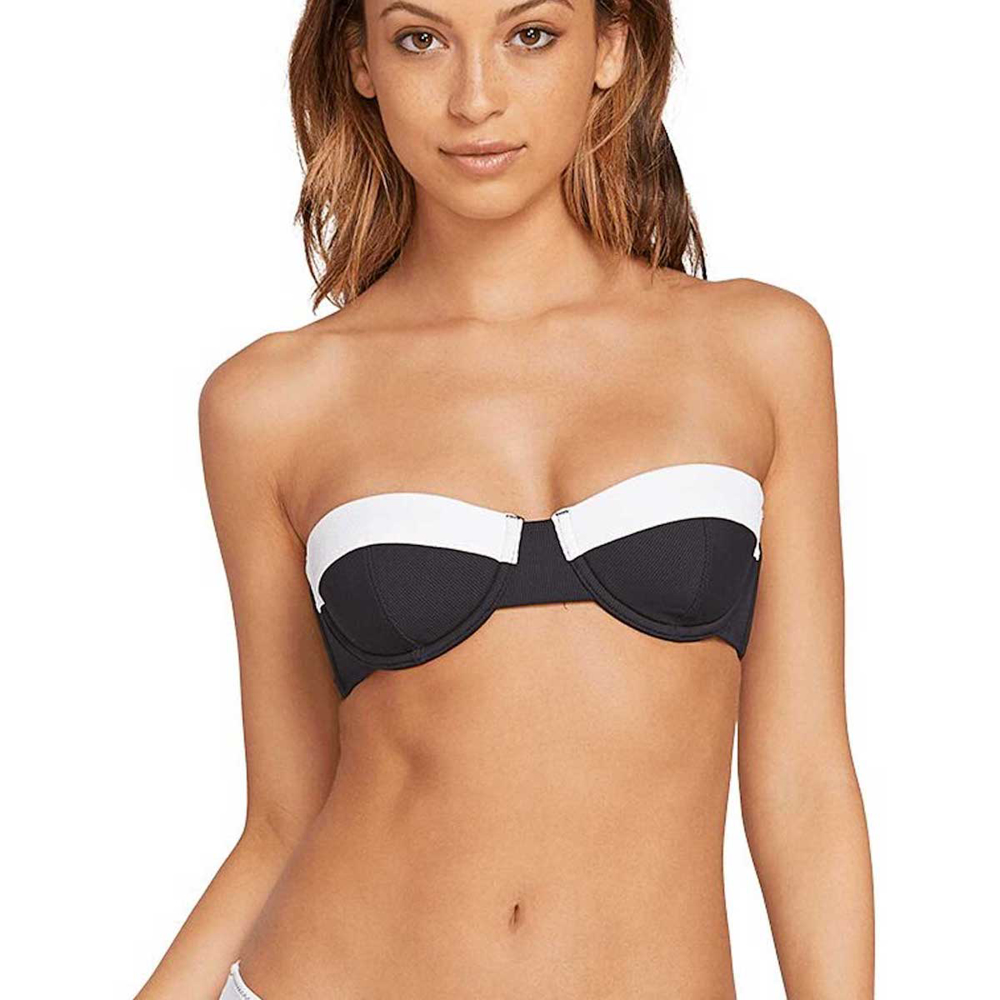 VOLCOM SIMPLY RIB BANDEAU TOP W