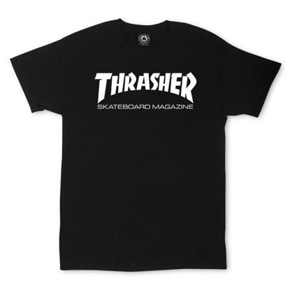 THRASHER MAGAZINE SKATE MAG T-SHIRT BLACK M