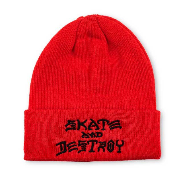 Skate and destroy outlet beanie