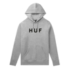 HUF ESSENTIALS OG LOGO HOODIE ATHLETIC HEATHER L