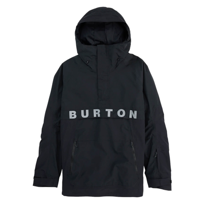 BURTON FROSTNER ANORAK TRUE BLACK L