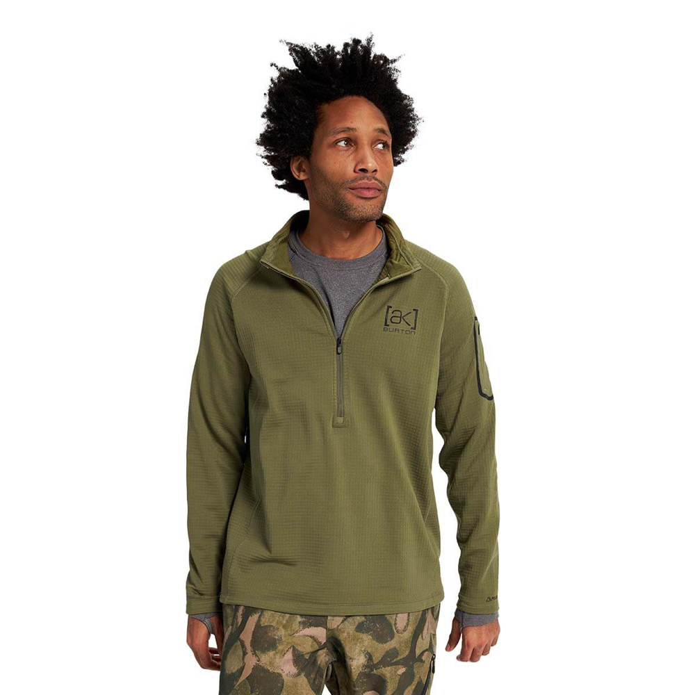 BURTON AK PTC HELIUM GRID ZIP HOODIE Obsession Shop