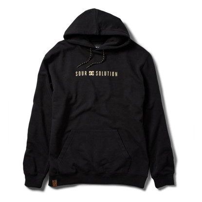 DC DCxSOUR PULLOVER HOODIE BLACK