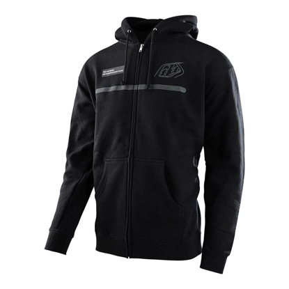 TROY LEE DESIGNS LINES ZIP-UP HOODIE BLACK M