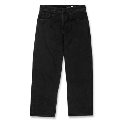 VOLCOM BILLOW DENIM PANTS BLACK 28