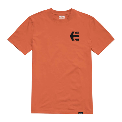 ETNIES SKATE CO T-SHIRT ORANGE M