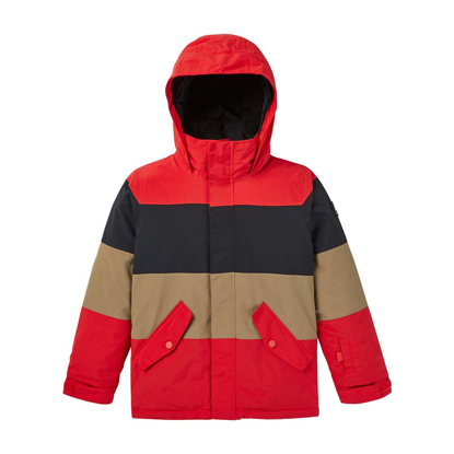 BURTON SYMBOL KID JACKET TOMATO/TRUE BLACK/KELP XS