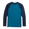 BURTON MIDWEIGHT X BASE LAYER CREW PULLOVER LYONS BLUE/DRESS BLUE XL