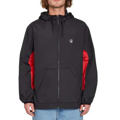 VOLCOM SURF VITALS JACK ROBINSON JACKET BLACK L