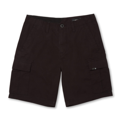 VOLCOM MARCH CARGO SHORT BLACK 30