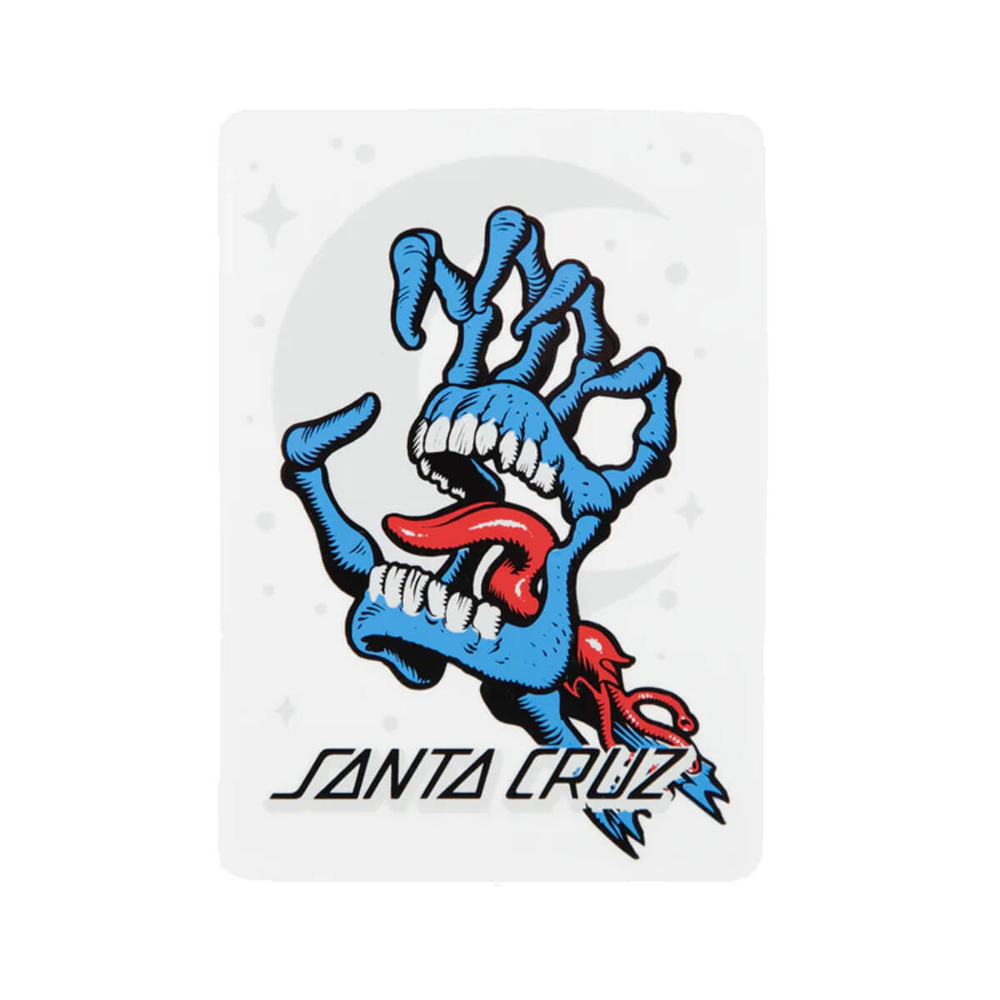 SANTA CRUZ COSMIC BONE HAND STICKER Obsession Shop