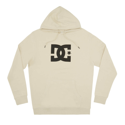 DC DC STAR PULLOVER HOODIE OVERCAST S