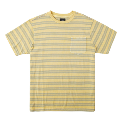 RVCA PTC STRIPE T-SHIRT BAMBOO XL