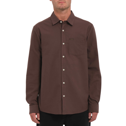 VOLCOM VEECO OXFORD LONGSLEEVE PUMICE L