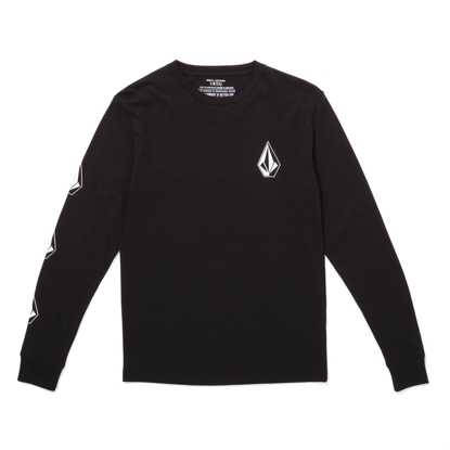 VOLCOM ICONIC STONE LONGSLEEVE BLACK L