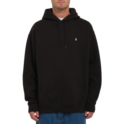 VOLCOM SINGLE STONE PULLOVER HOODIE BLACK L