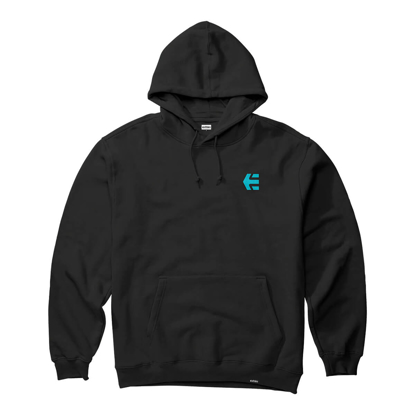 ETNIES THOMAS HOOPER ABSTRACT HOODIE BLACK XL