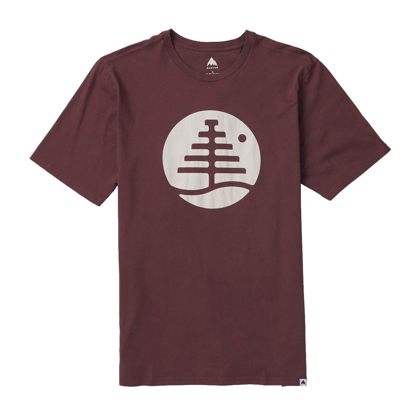 BURTON FAMILY TREE SHORT SLEEVE T-SHIRT ALMANDINE L