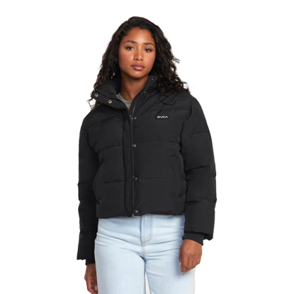 RVCA CLOUD PUFFER RVCA BLACK S