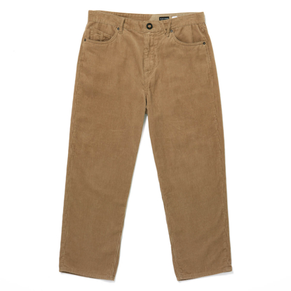 VOLCOM BILLOW TAPERED CORD PANTS KHAKI 32