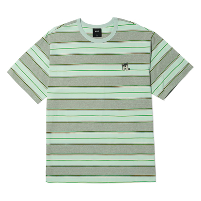 HUF VERNON S/S RELAXED KNIT SMOKE MINT XL