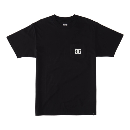 DC DC STAR POCKET T-SHIRT BLACK S