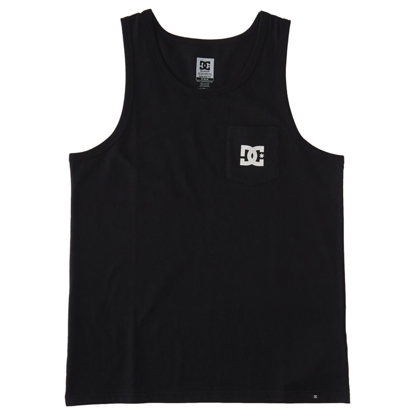 DC DC STAR POCKET TANK TOP BLACK XL