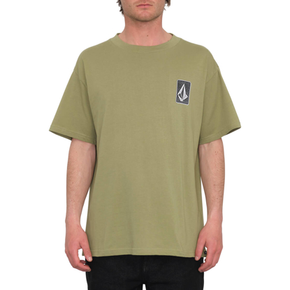 VOLCOM SKATE VITALS ORIGINATOR T-SHIRT THYME GREEN M