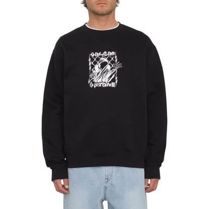 VOLCOM WATANITE CREW BLACK L