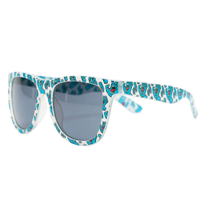 SANTA CRUZ MULTI HAND SUNGLASSES WHITE/ BLUE UNI