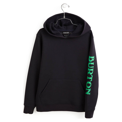 BURTON MULTIPATH KID PULLOVER HOODIE TRUE BLACK S