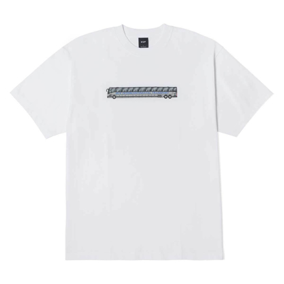 HUF TRANSPORT T-SHIRT WHITE M