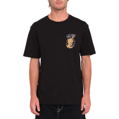 VOLCOM SANTI STONED BSC T-SHIRT BLACK S