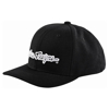 TROY LEE DESIGNS SIGNATURE SNAPBACK HAT BLACK / WHITE UNI