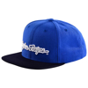 TROY LEE DESIGNS SIGNATURE SNAPBACK HAT BLUE / WHITE UNI