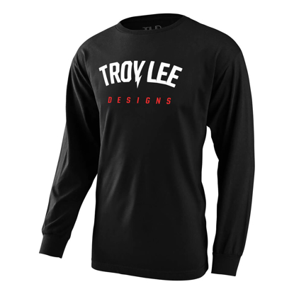 TROY LEE DESIGNS BOLT LONG SLEEVE TEE BLACK S