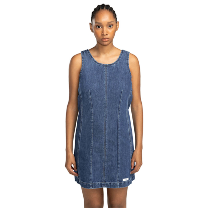 ELEMENT MELANIE DENIM DRESS MID USED XS