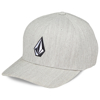 VOLCOM FULL STONE HTHR FLEXFIT HAT GREY VINTAGE L/XL