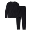 BURTON KIDS' HEAVYWEIGHT FLEECE SET TRUE BLACK XL