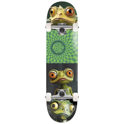 PUSH SKATEBOARDING GECKO FP 8.0" COMPLETE GREEN 8.0"