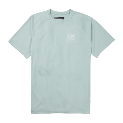 BURTON [AK] HELIUM GRID SHORT SLEEVE T-SHIRT PETROL GREEN L