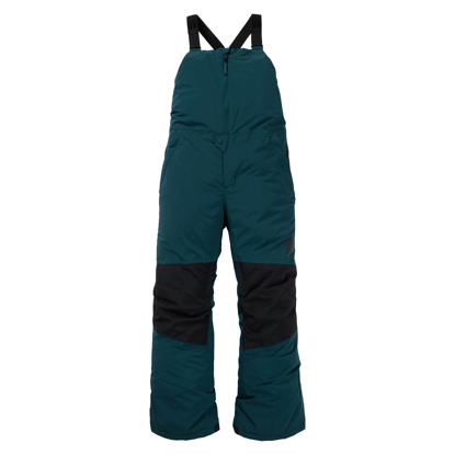 BURTON KIDS' SKYLAR 2L BIB PANTS DEEP EMERALD L