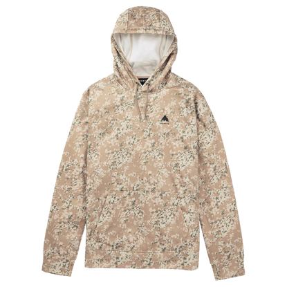 BURTON OAK PULLOVER HOODIE SNOWFALL CAMO L