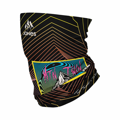 JONES MTN TWIN PORTAL REC NECKWARMER STEALTH BLACK UNI