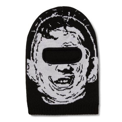 HUF LEATHERFACE BALACLAVA BLACK UNI