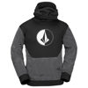 VOLCOM HYDRO RIDING HOODIE BLACK PRINT L