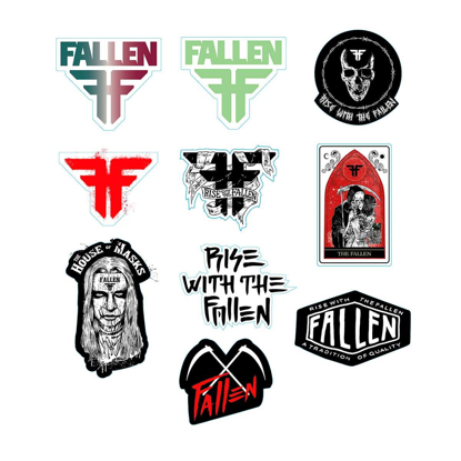 FALLEN ASSORTED STICKERS PACK 6 UNI UNI