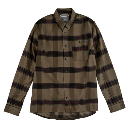 TROY LEE DESIGNS GRIND FLANNEL PLAIN DARK PINE M