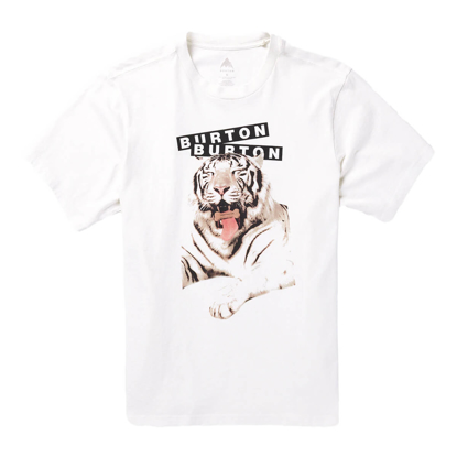 BURTON PROCESS SHORT SLEEVE T-SHIRT STOUT WHITE L